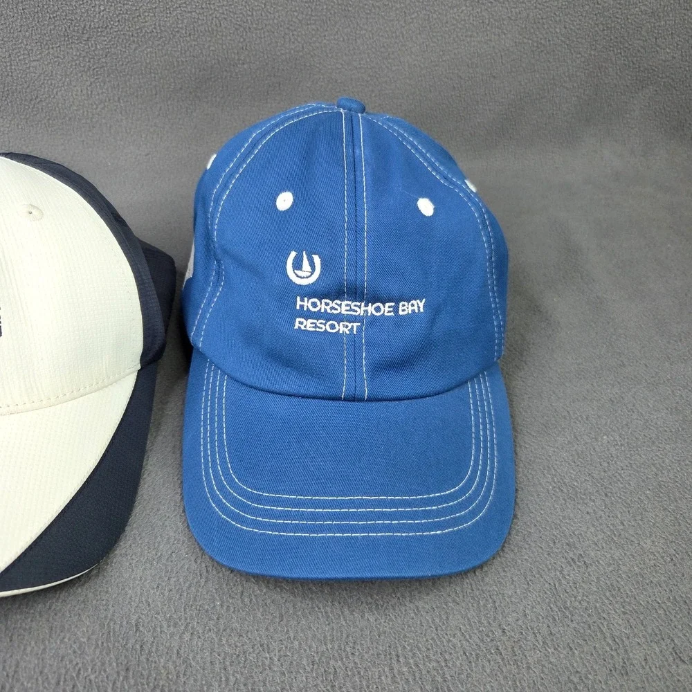 Lot of 3 PGA Championship Golf Hats Multicolor Adjustable OSFA Horseshoe Bay